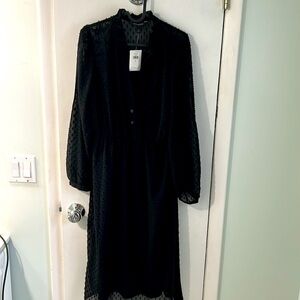 NWT Banana Republic Black Dress - Size 6